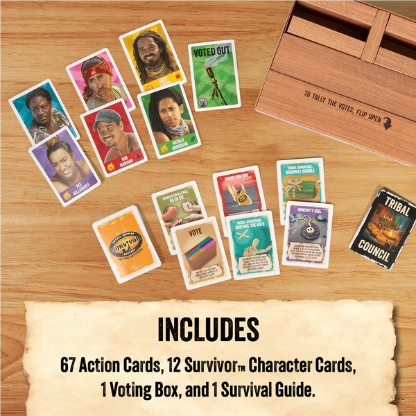 Survivor - The Tribe Has Spoken - Card Game