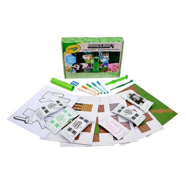 Crayola - How To Sculpt Kit - Minecraft