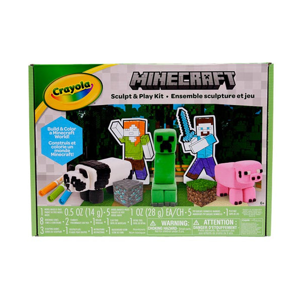 Crayola - How To Sculpt Kit - Minecraft