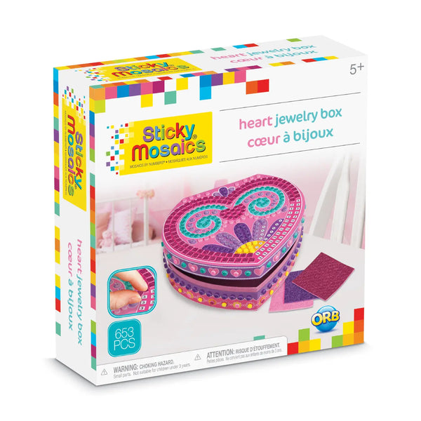 Sticky Mosaics: Heart Box - Age 5+