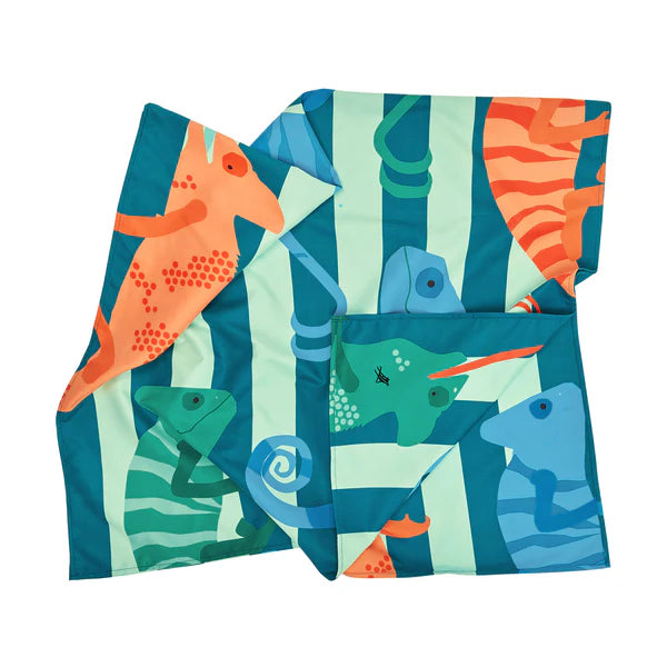 Dock & Bay: Quick Dry Towel Kids Large Karma Chameleon - Ages
