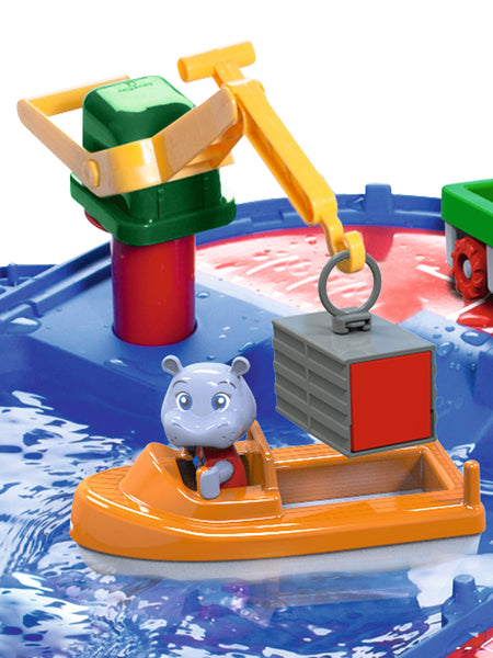 AquaPlay LockBox Waterway with Canal System - Portable Water Play Set