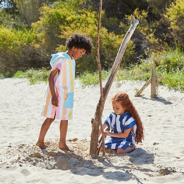 Dock & Bay: Quick Dry Poncho Kids - Unicorn Waves - Ages 3-10