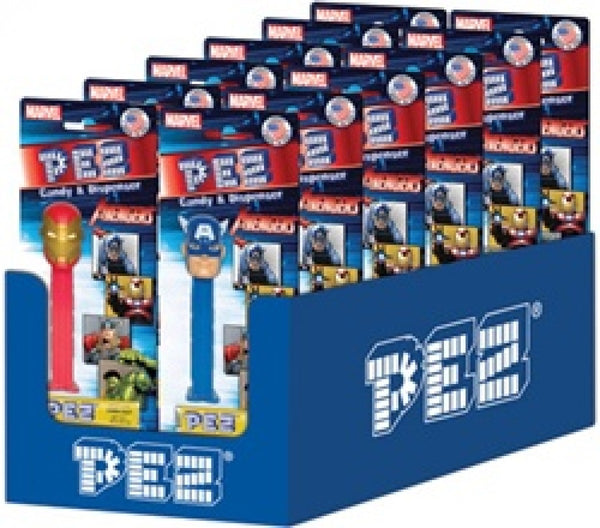 Pez Candy & Dispenser Marvel - Multiple Characters Available
