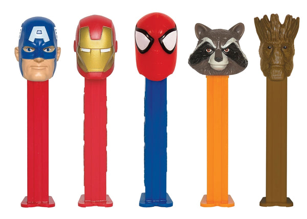 Pez Candy & Dispenser Marvel - Multiple Characters Available