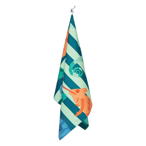 Dock & Bay: Quick Dry Towel Kids Large Karma Chameleon - Ages