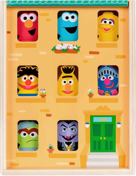 Sesame Street-Wooden Brownstone