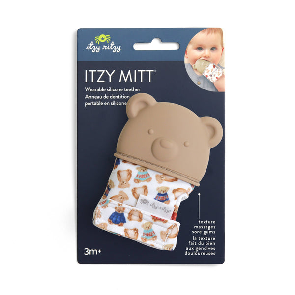 Itzy Ritzy - Itzy Mitt® Teething Mittens Vintage Bear