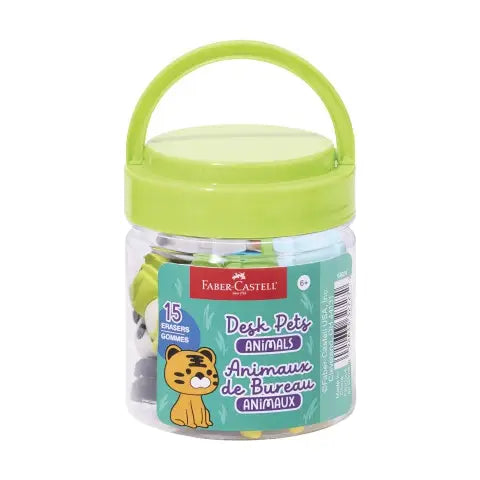 Faber Castell Desk Pets Eraser animals