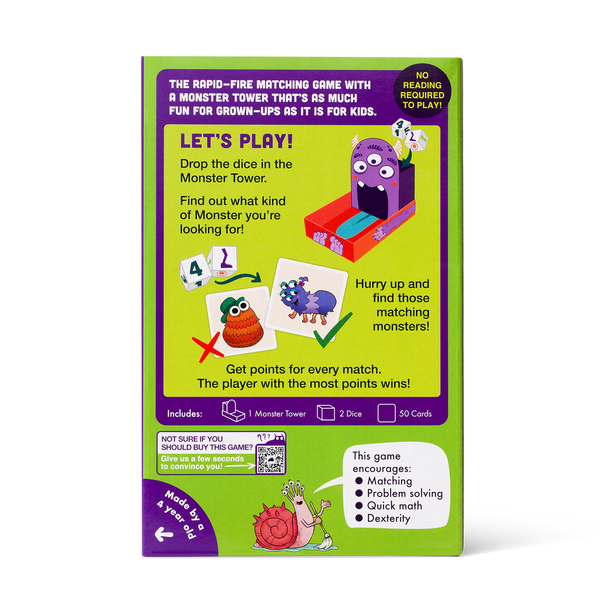 Games: Monster Match - Ages 4+