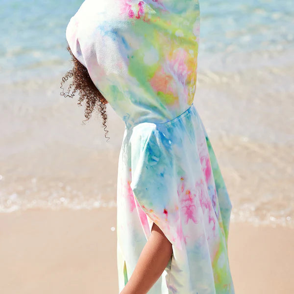 Dock & Bay: Quick Dry Poncho Kids - Bubble Dreams - Ages 3-10