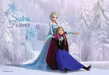 2 x 24 Piece Puzzle: Frozen Sister's Always - Ages 4+