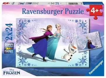 2 x 24 Piece Puzzle: Frozen Sister's Always - Ages 4+