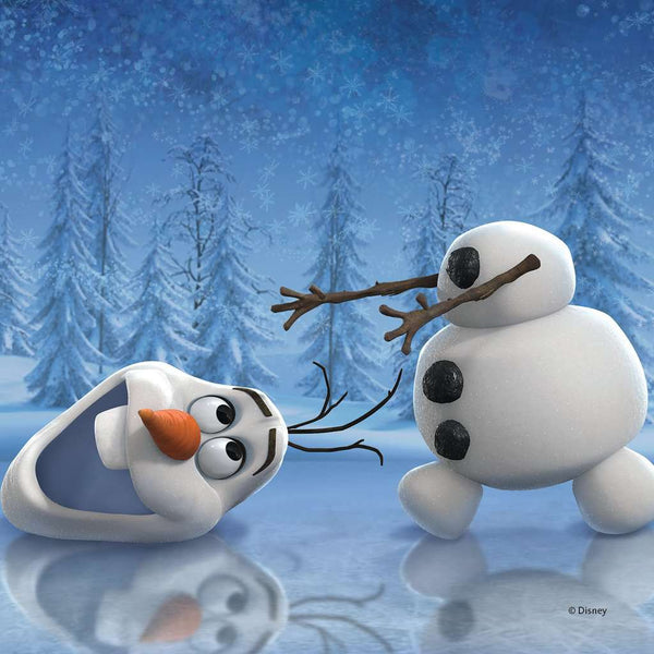 3x49 Piece Puzzles: Frozen Winter Adventures - Ages 5+