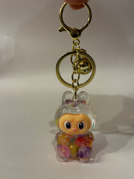 Loot: Monster Looking Keychain Acrylic Liquid Series - Ages 5+