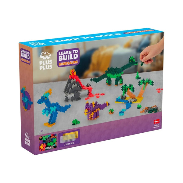 Plus-Plus Learn to Build Dinosaur 600 pcs