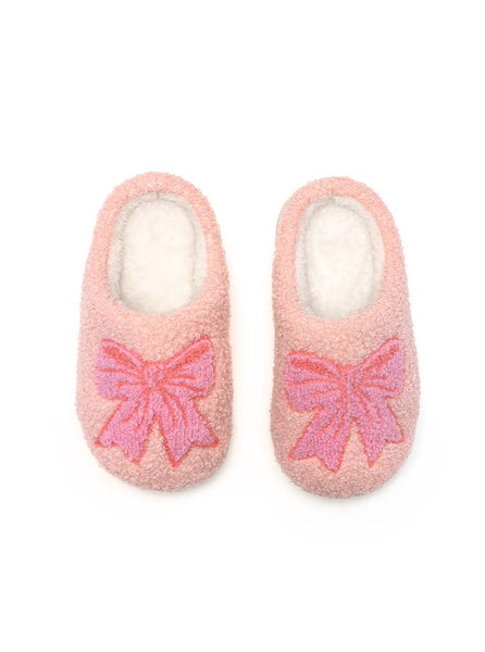 Slippers - Kids - Pretty Bows - Pink
