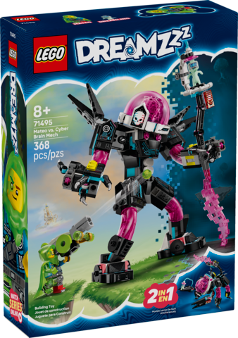 Lego: Mateo vs Cyber Brain Mech - Ages 8+