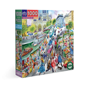 1000 Piece Puzzle: Paris Bookseller - Ages 12+