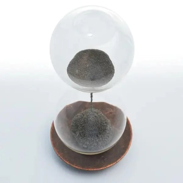 Magnetic Hourglass sand Timer with Metal base - Ages 4+