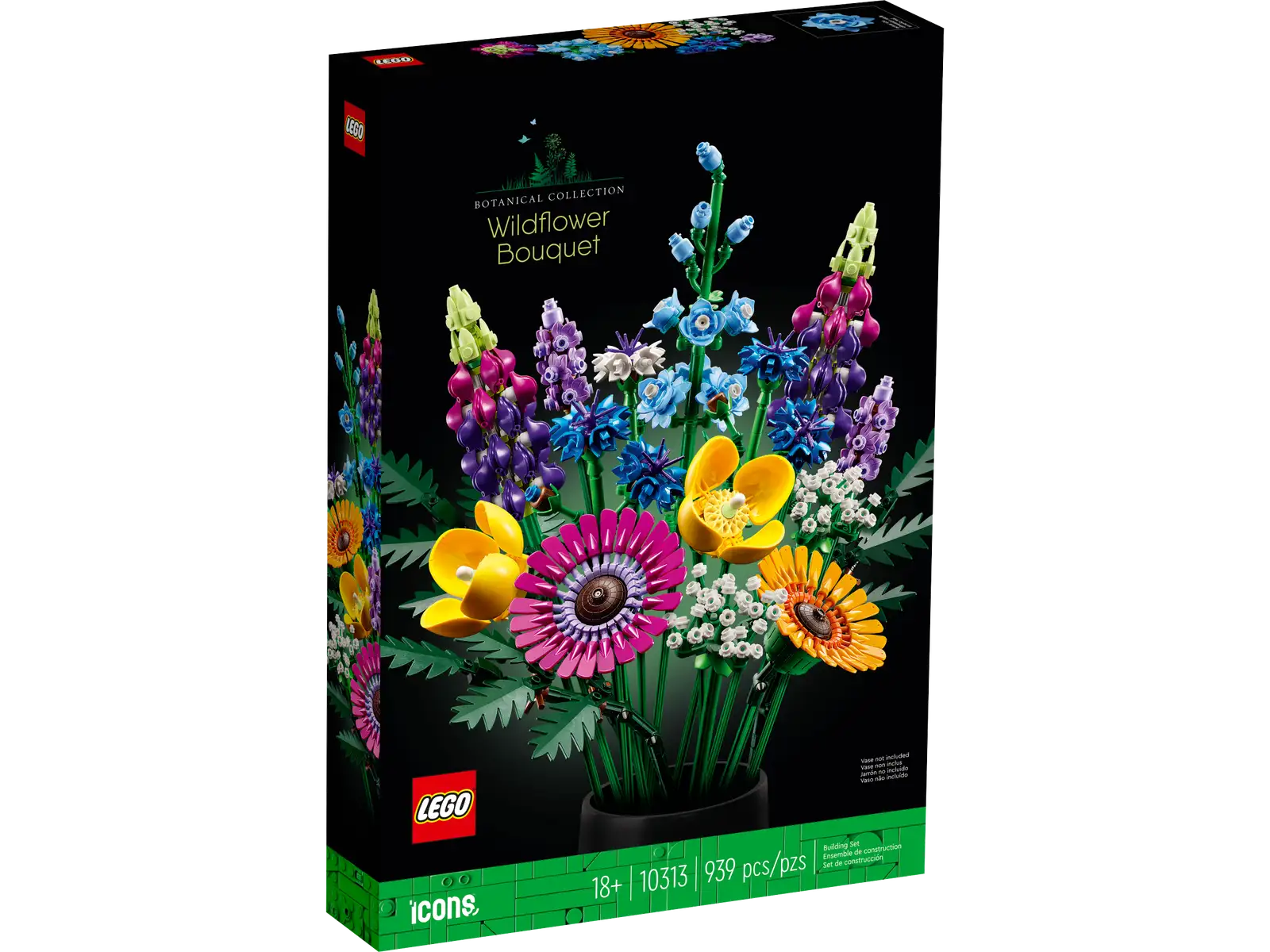 botanical swag wild flowerＡ LEGO Botanicals Artificial Wildflower Bouquet - Fake Indoor