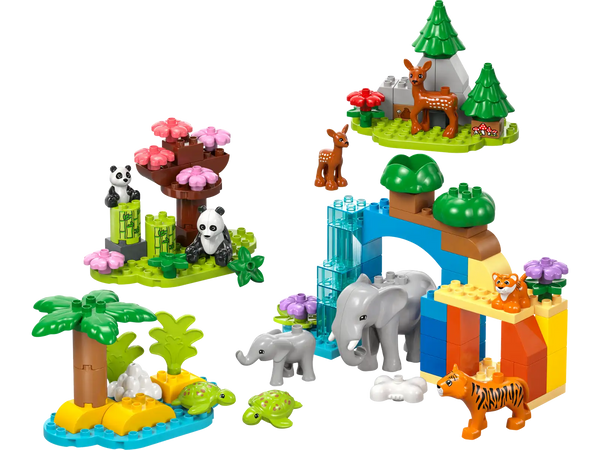 Duplo: 3 in 1 Wild Animal Families