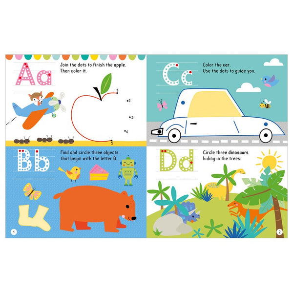 AB: Big Stickers for Little Hands Activity Book: Early Learning - Ages 3+