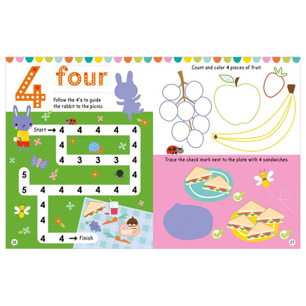 AB: Big Stickers for Little Hands Activity Book: Early Learning - Ages 3+