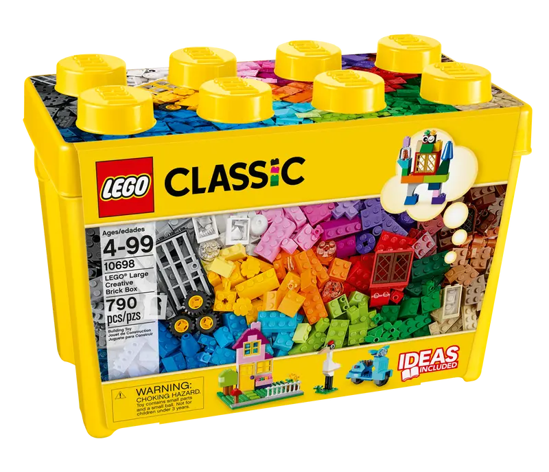 Lego: Classic Large Creative Brick Box - Ages 4+