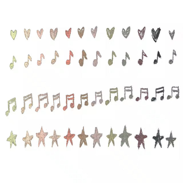 FC: Black Edition 12 Coloured Pencils - Skin Tone - Ages 13+