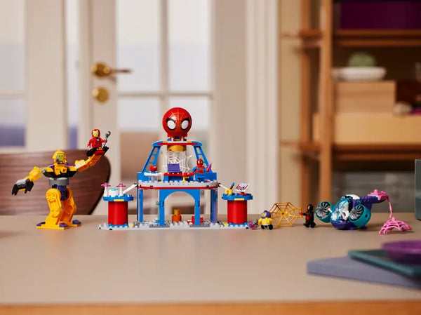 Lego: Marvel Team Spidey Web Spinner Headquarters - Ages 4+