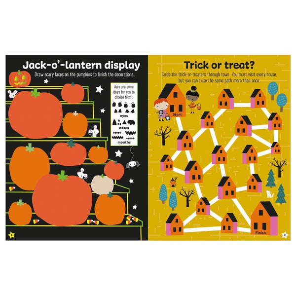 AB: Glow in the Dark Puffy Stickers Happy Halloween! - Ages 3+