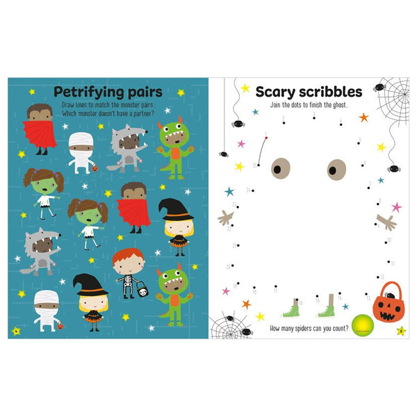 AB: Glow in the Dark Puffy Stickers Happy Halloween! - Ages 3+