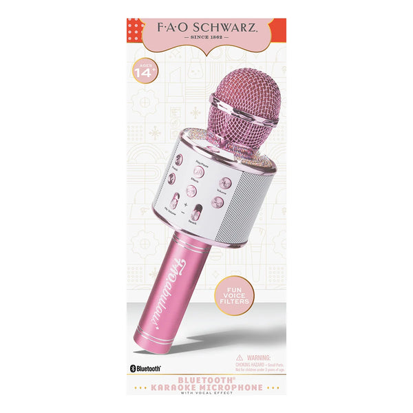 Musical Microphone Rhinestones - FAO Schwarz