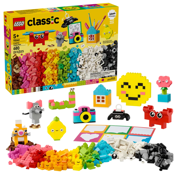 Lego: Classic Creative Happy Box - Ages 5+