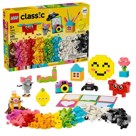 Lego: Classic Creative Happy Box - Ages 5+