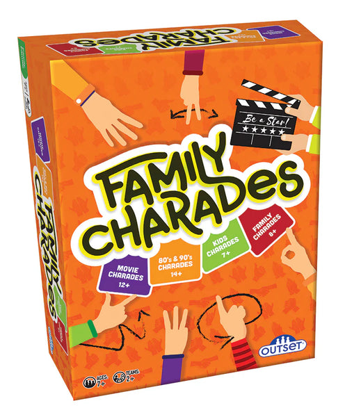 Family Charades Party Game - 220 Charades for Family Fun