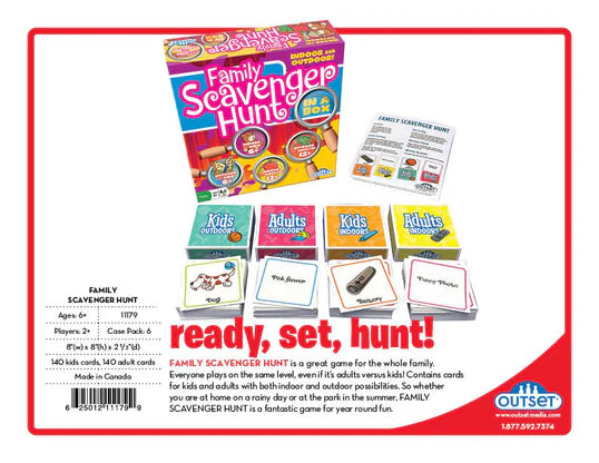 Family Scavenger Hunt - Ages 6+