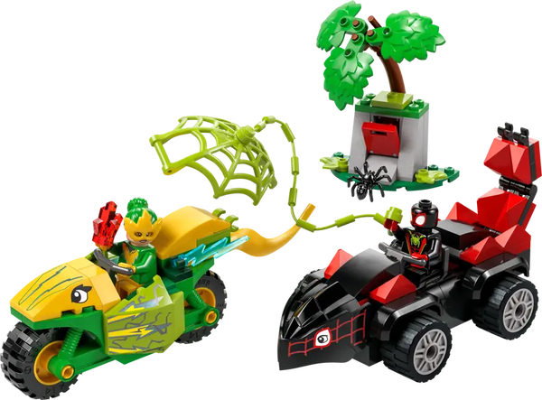 Lego: Marvel Spin and Electro Dinosaur Vehicle Chase - Ages 4+