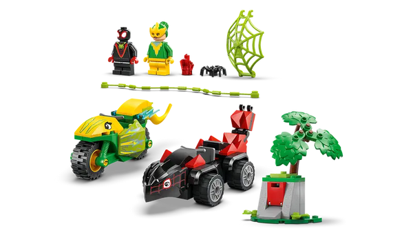 Lego: Marvel Spin and Electro Dinosaur Vehicle Chase - Ages 4+