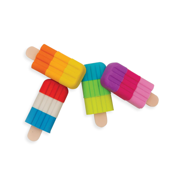 Icy Pops Scented Puzzle Erasers - Ages 6+