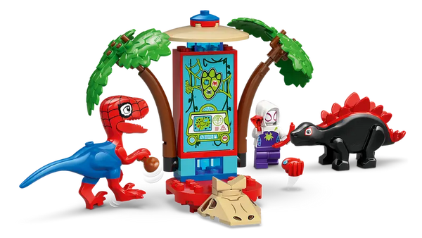 Lego: Marvel Spidey and Gobby's Raptor Battle at Tree House HQ - Ages 4+