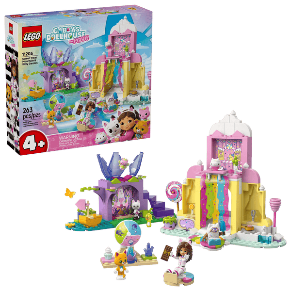 Lego: Gabby's Dollhouse Sweet Treat Mountain & Kitty Garden - Ages 4+