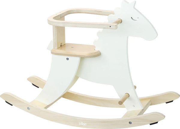 Vilac: Rocking Horse Ivory While - Age 1+