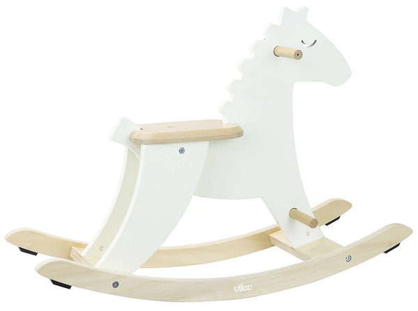 Vilac: Rocking Horse Ivory While - Age 1+