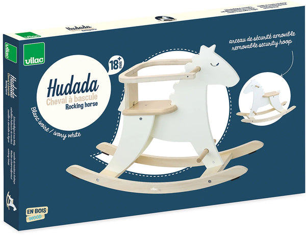 Vilac: Rocking Horse Ivory While - Age 1+