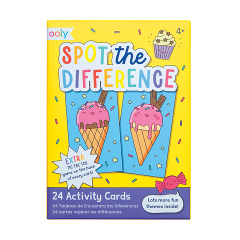 Ooly: Activity Cards: Spot the Difference - Ages 4+