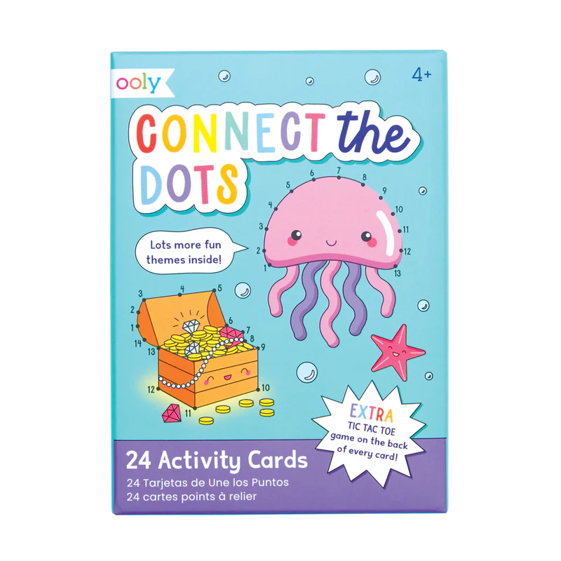 Ooly: Activity Cards: Connect the Dots - Ages 4+