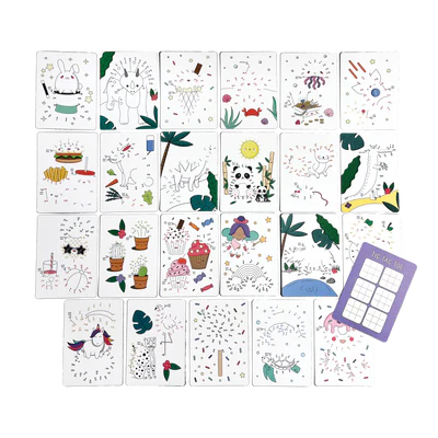 Ooly: Activity Cards: Connect the Dots - Ages 4+