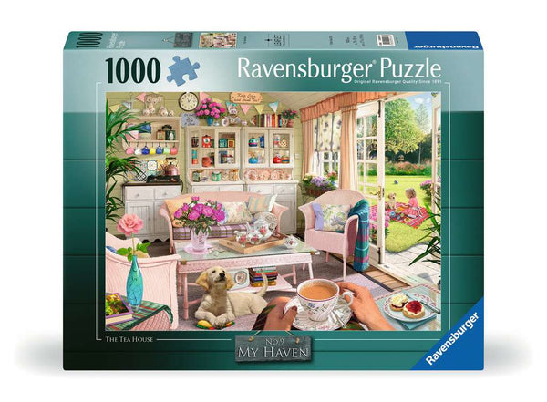 1000 Piece Puzzle: The Tea House - Ages 14+